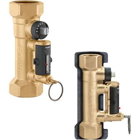 Caleffi Strangregulierventil 11/4'' SetCal 20-70 l/min Durchflussmesser Flowmeter Isolierung 132702