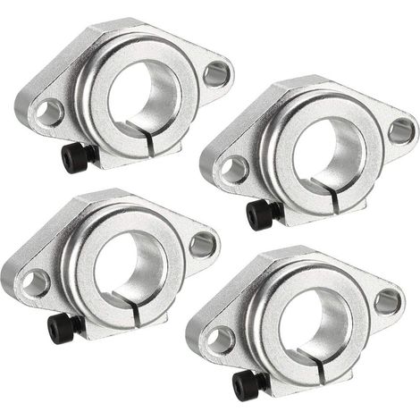 Lot de 4 barres de serrage SHF16 en aluminium pour tige de 16 mm de diamètre (1/4)
