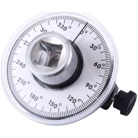 Clé dynamométrique 1/2 pouce, outil de mesure d'angle, clé dynamométrique réglable à 360°, clé dynamométrique 1/2 pouce, outil de mesure professionnel