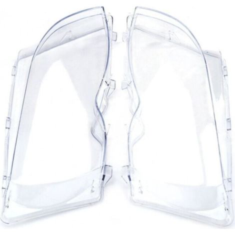 Lot de 2 verres transparents pour phares de voiture Principale Transparent pour 3 séries E46 01-05 Facelift 63126924043 63126924044 (1/5)