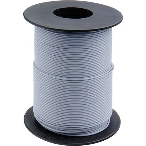 Donau Elektronik 125-S50-9 Litze 1 x 0.25 mm² Grau 50 m