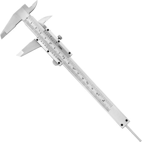 Calibre à Coulisse de Précision 6"/150 mm avec Vis de Blocage (1/5)