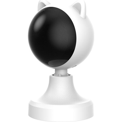 Jouet Interactif Rechargeable pour Chat avec Mode Automatique, Vitesse Réglable, Trajectoires Imprevisibles (1/5)