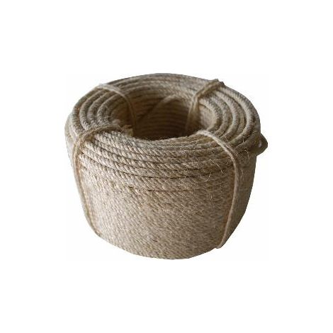 FPLUS cuerda sisal 16 mm.x100 mts. , COMPOSICIÓN. Cuerda formada por fibras vegetales y ecológicas.

CARACTERÍSTICAS. Torcido a 4 cabos. Fibras naturales con una seguridad total en