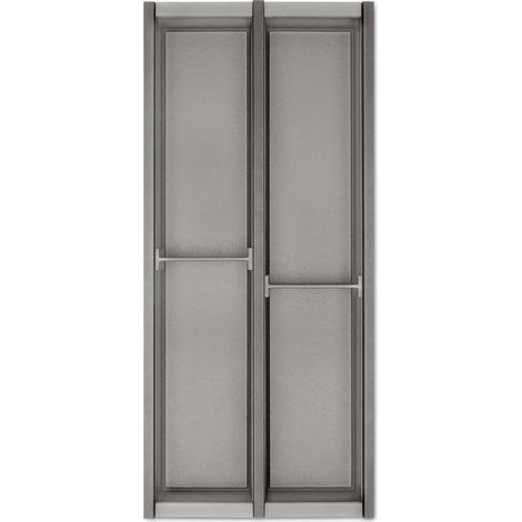 Cuisio Besteckeinsatz Besteckkasten Transluzent-graphitgrau für Blum Legrabox 473 mm mit Korpusbreite 300 mm