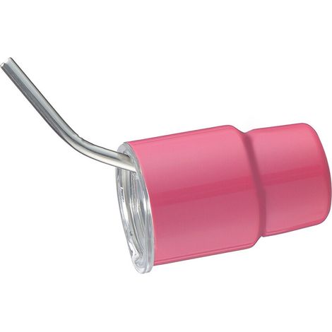 Vasos de acero inoxidable, vaso con diseño de rosa roja (1/5)
