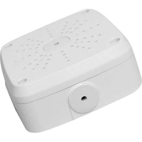 Boîtier multifonctionnel en plastique pour caméra de vidéosurveillance avec gestion des câbles, pour une utilisation intérieure ou extérieure. (1/5)