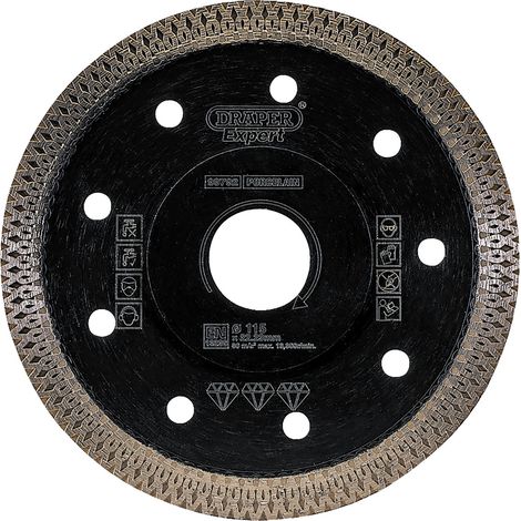 Turbo-X Porcelain Diamond Blade, 115mm (99792) (1/5)