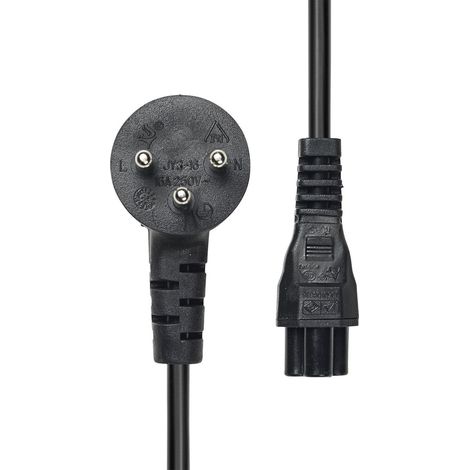 Câble d'alimentation ProXtend Israël vers C5 2M Noir, PC-HC5-002