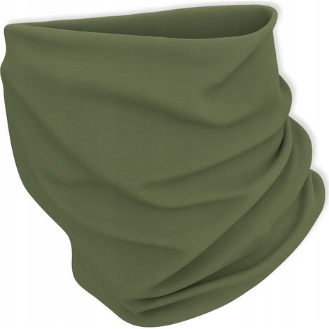 Sciarpa/snood per bambini dai 3 ai 9 anni, universale, autunno-inverno, colore oliva. (1/5)