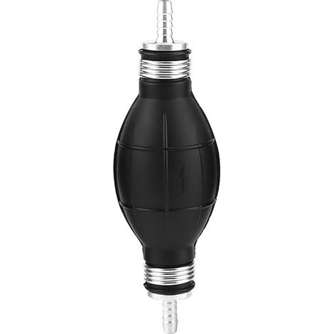 Manguera de bomba de combustible marina de 6 mm fabricada en caucho y aluminio con cebado manual con pera – para motores fueraborda y embarcaciones