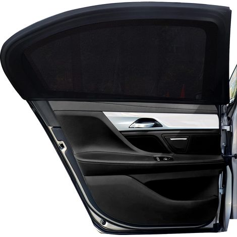 2 Pièces Pare-Soleil Voiture Bébé, pour fenêtre latérale de Voiture, Anti-moustiquaire pour bébé, Protection pour Enfants,pour 98% Toutes Les Voitures(12057CM) (1/5)