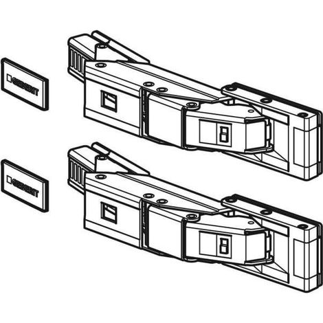Geberit Cerniera per porta (set) per mobile specchio Geberit ONE, 244583001