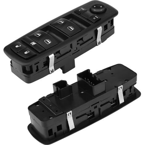 Interruptor principal de elevalunas eléctrico del lado del conductor para Dodge Grand Caravan 2008-2010 68039999AC nuevo ABS negro (1/5)