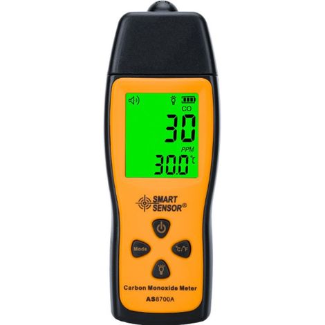 Détecteur de monoxyde de carbone - Détecteur de CO SMART SENSOR - analyseur de CO 1 000 ppm - détecteur de fuite de CO numérique (1/5)