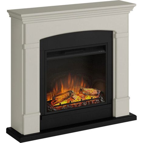 Camino Elettrico Basso Consumo Tagu Helmi da Pavimento Fuoco Finto 1500w (1/5)