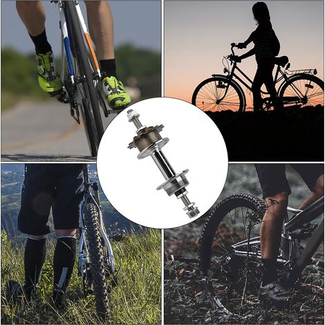Moyeu arrière vélo 36 trous compatible cassette, universel pour VTT et route (1/5)