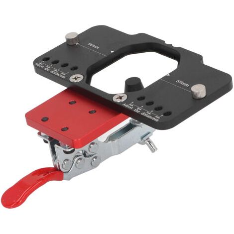 Gabarit de perçage pour charnières en alliage d'aluminium, outil de perçage précis pour portes d'armoires, guide de positionnement pour le travail du bois, 35 mm