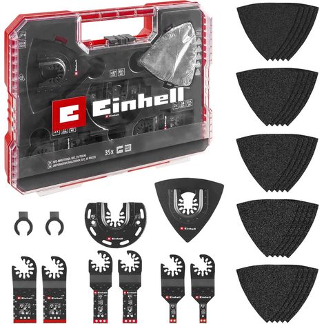 Einhell Set de Accesorios Multi-herramientas 35 piezas Multicolor (1/3)