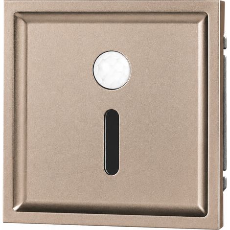 Lampe de balisage au sol à induction corporelle Série Z doré PC ignifuge 13 × 9 × 10 cm – Livraison gratuite