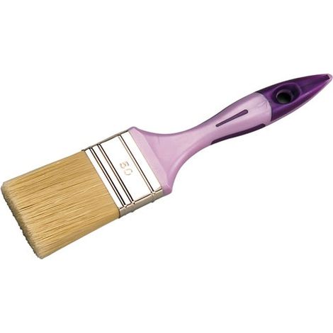 SAVY - Pinceau plat toute peinture largeur 50mm fibres synthétiques