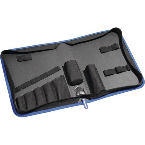 Sacoche à outils int.-lxPxH mm 7 pochettes/6 boucles autoagripp. non équipé poly (1/2)