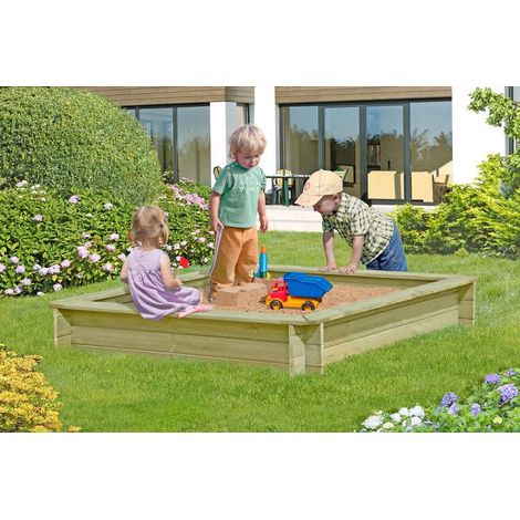 Sandkasten Mette B150xT150xH25cm, 20mm stark