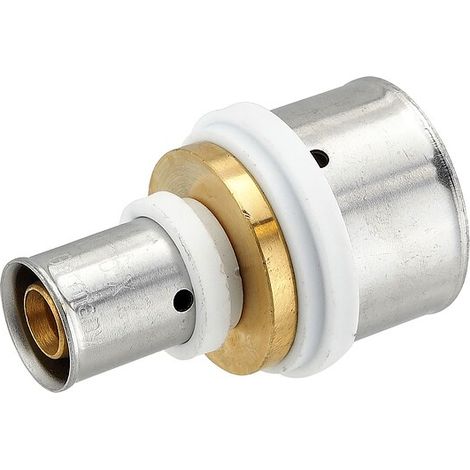 Pressfitting-Kupplung 32 x 3,0 mm - 16 x 2,0 mm für MV-Rohr (1/2)