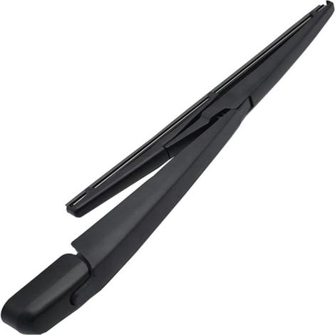 Escobilla limpiaparabrisas trasera de repuesto negra de 11 pulgadas para Kia Rio 200.00G (versión con compartimento).