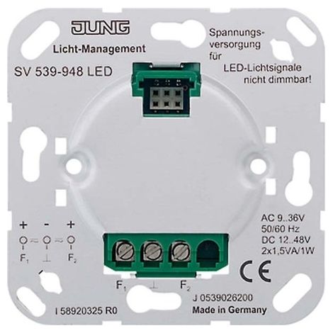 JUNG SV539-948LED SPANNUNGSVERSORGUNG FR LED-LICHTSIGNALE