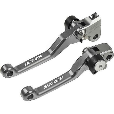 Accessoires pour motos Yamaha : levier de frein et d'embrayage, levier de pivot, pour motos tout-terrain et motocross (YZ450F, YZ 450F, YZ450 F 2001, 2002, 2003-2022 - YZ450F 09-22). (1/5)
