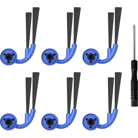 6 Pièces brosses Latérales Accessoires pour Ecovacs Deebot X9 Pro Omni, X11 Pro Omni, X11 Pro Omni Piezas de Repuesto para Spazzole Laterali, X11 Pro Omni Accesorios (1/5)
