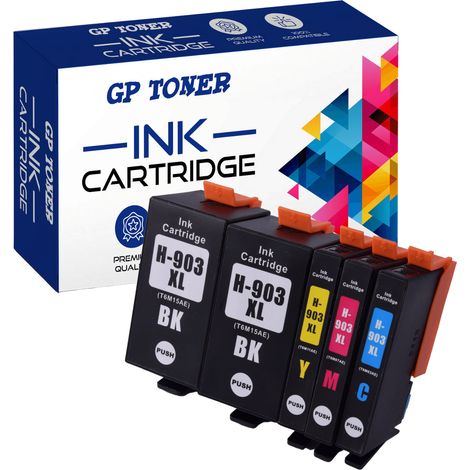 5x Tinte für HP GP-H903XL CMYKK GP (1/5)