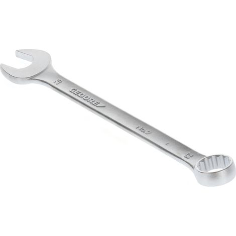 Llave mixto DIN 3113 A, ISO 3318, lado e/planos : 28 mm, Largo 320 mm