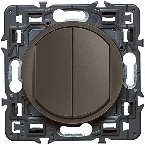 Interruttore a due vie LEGRAND Céliane Soft 230V grafite
