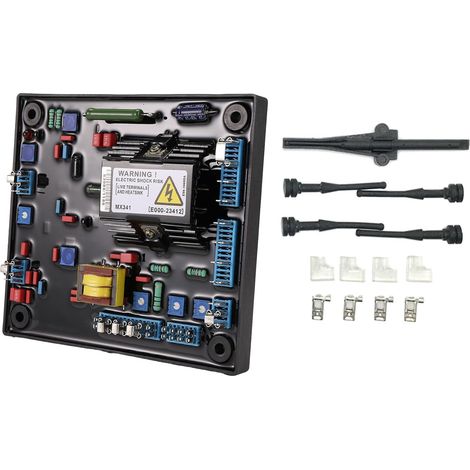 MX341A AVR Générateur Régulateur de Tension Automatique Panneau Stabilisateur Aimant Permanent Groupe Électrogène Accessoires (1/5)