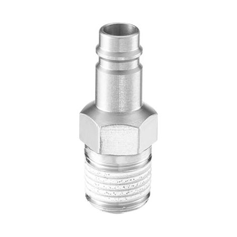 Embout pour raccords rapides pneumatiques PREVOST, Filetage vers Mâle G 3/8 Mâle 3/8pouces Euro 10,4 en Acier traité ( Prix pour 1 )