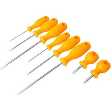 JEU DE 8 TOURNEVIS TOLSEN MIXTES (1/2)