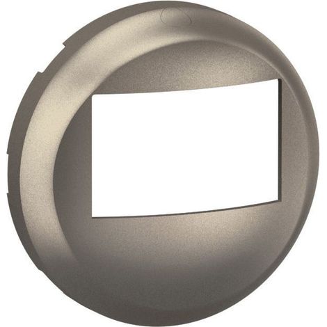 Plaque de finition Legrand ct0050 thermoplastique titanium