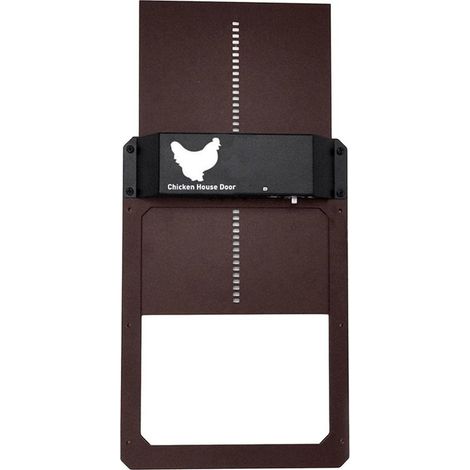 Ouvre-porte automatique pour poulailler avec capteur de lumière Accessoires pour animaux Accessoires pour volailles de basse-cour (1/5)