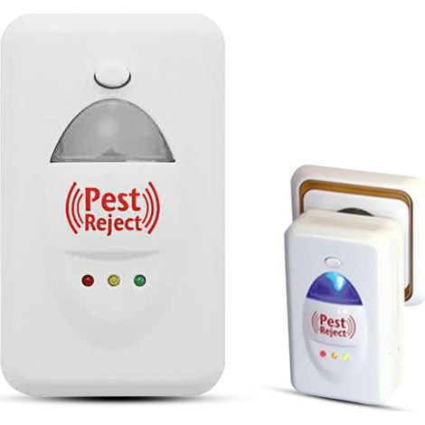 TRADE SHOP - Pest Reject Scaccia Insetti Roditori Mosche Zanzare Ragni Topi Ad Ultrasuoni - (1/4)