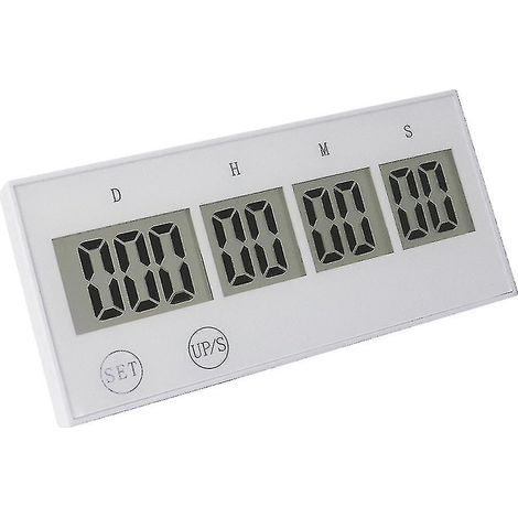 BEBUSINGOTO Wiederverwendbarer Countdown-Timer für alle großen Ereignisse in Ihrem Leben Countdown bis zu 999 Tage (1/5)