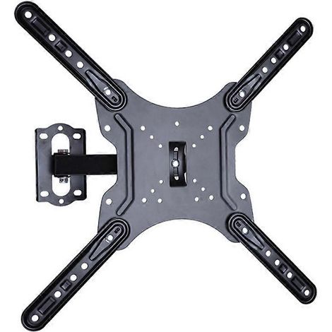 Support mural pour moniteur/téléviseur avec bras articulé pour écrans LED et 4K de 14 à 55 pouces, compatible VESA 400 x 400 mm, supportant jusqu'à 35 kg (77 lbs) (1/5)