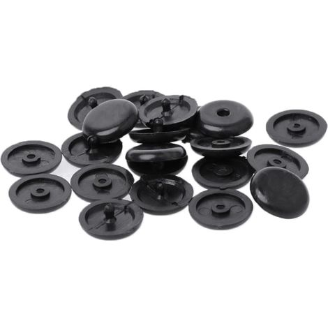 10 pièces de support de clip de ceinture, pince, bouton d'arrêt (1/5)