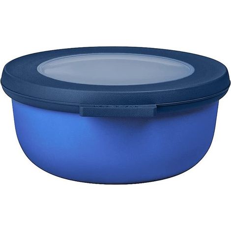 Bol Multifonction Rond - Boîte Conservation Alimentaire avec Couvercle - Convient comme Boîte de Hermétique pour le Réfrigérateur, Micro-ondes (1/5)