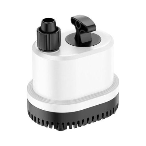 Mini Pompe à Eau Ultra Silencieuse Pompe pour Aquarium Pompe Submersible Max.1500L/H 25W 220-240V Pomp Bassin Exterieur Pomp Fontaine avec 1,6M Câble 3 Buses Pomp Vide Cave pour Jardin Ét