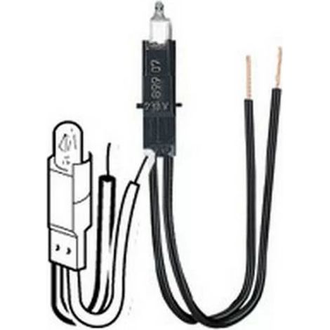 Legrand 089902 - WIRING LAMPS 24 V - INCANDESCENT WHITE - CONSUMPTION 0.8 W