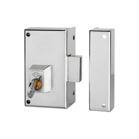 Cerradura Sobreponer 60X35Mm 56C60D/0 Niquel Palanca Derecha Cvl