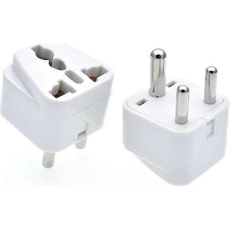 Adaptateur de prise mis à la terre type M pour Afrique du Sud vers Europe - voyage sûr (1/5)