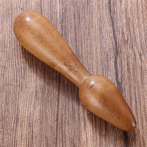 Bâton de massage en bois pour les soins de santé, les points d'acupuncture et les soins des pieds (1/5)